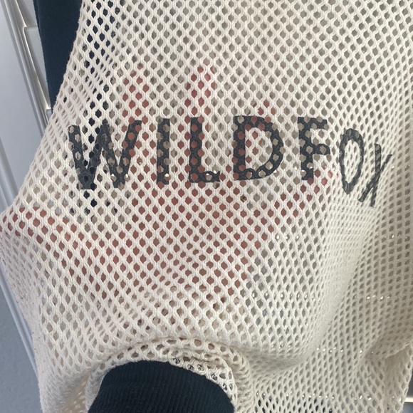 🔝GUC Wildfox Mesh longsleeve top. - Picture 3 of 6